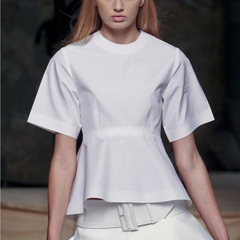 Celine Phoebe Peplum Blouse